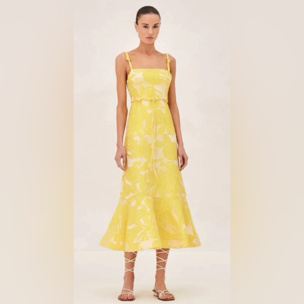 Alexis Yellow Tuscan Dress